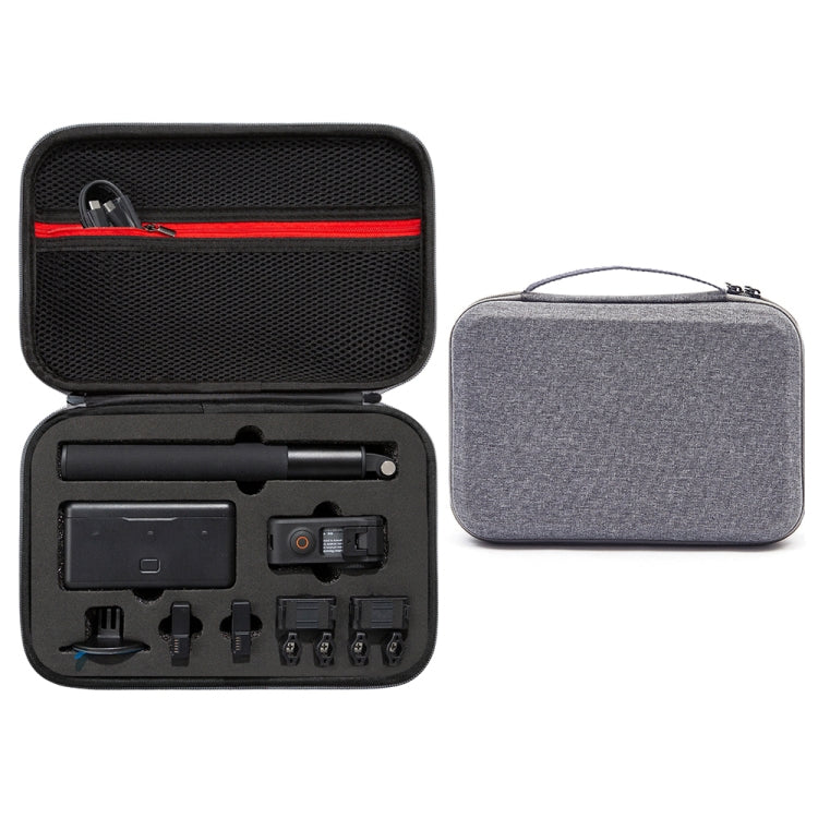 DJI Osmo Action 3 Carrying Storage Case Bag, Grey - 21.5 x 29.5 x 10cm
