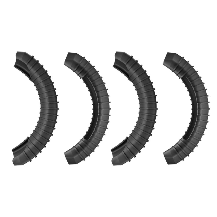 Drone Propeller TPU Protective Guard for DJI Avata - Anti-collision Ring Cover (Black)