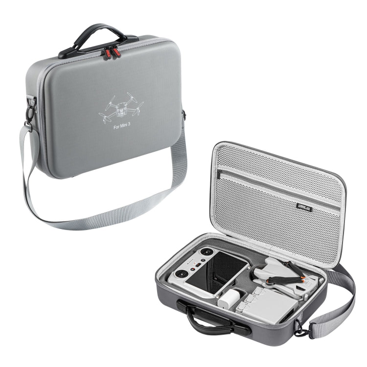 STARTRC Shoulder Storage Bag Handbag for DJI Mini 3 / RC with Screen (Grey)