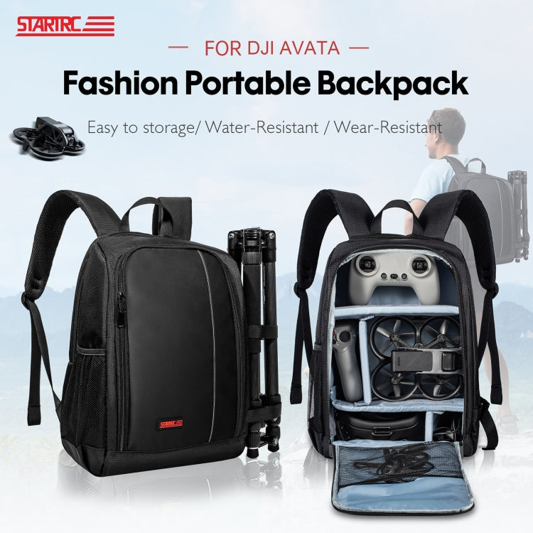 STARTRC Decompression Backpack for DJI Avata (Black)