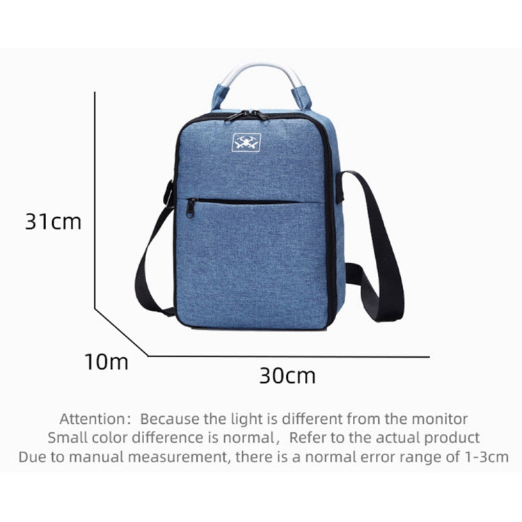 Blue Shockproof Single Shoulder Storage Bag for DJI Mini 2 SE