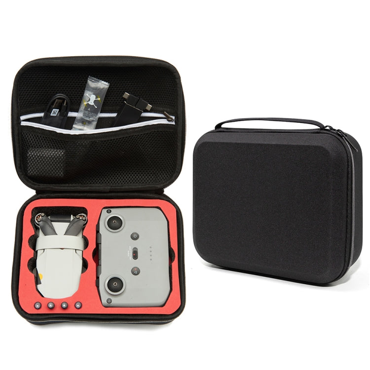 DJI Mini 2 SE Shockproof Drone Carrying Case - Black Red (24x 19 x 9cm)