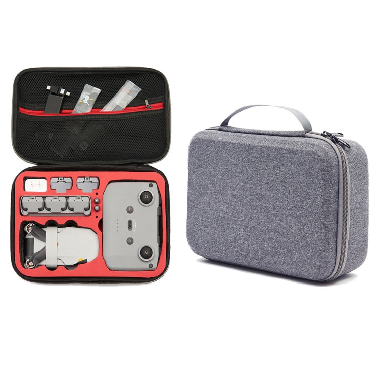 DJI Mini 2 SE Grey Shockproof Hard Case Storage Bag (Red, 21.5 x 29.5 x 10cm)