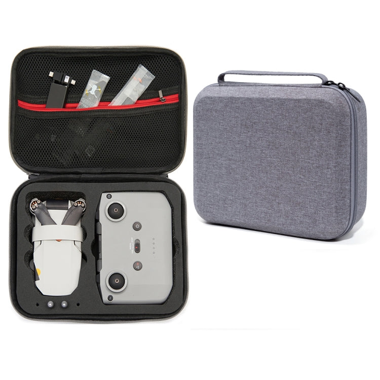 Grey Shockproof Carrying Hard Case Drone Storage Bag for DJI Mini 2 SE, 24 x 19 x 9cm (Black)