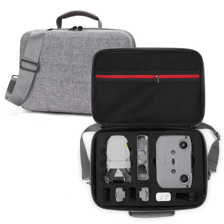 Durable Grey Shoulder Bag for DJI Mini 2 SE with Shockproof Hard Case