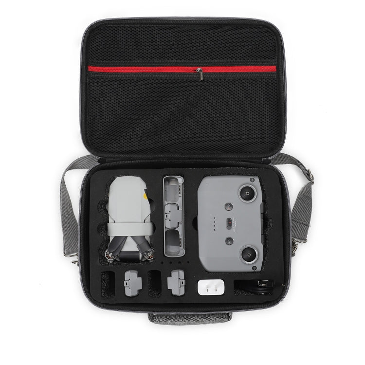 Durable Grey Shoulder Bag for DJI Mini 2 SE with Shockproof Hard Case