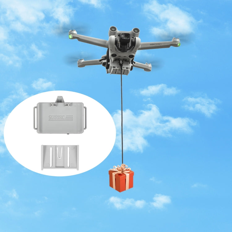 STARTRC Air-Dropping System Thrower Parabolic Bracket for DJI Mini 3 / Mini 3 Pro (Grey)