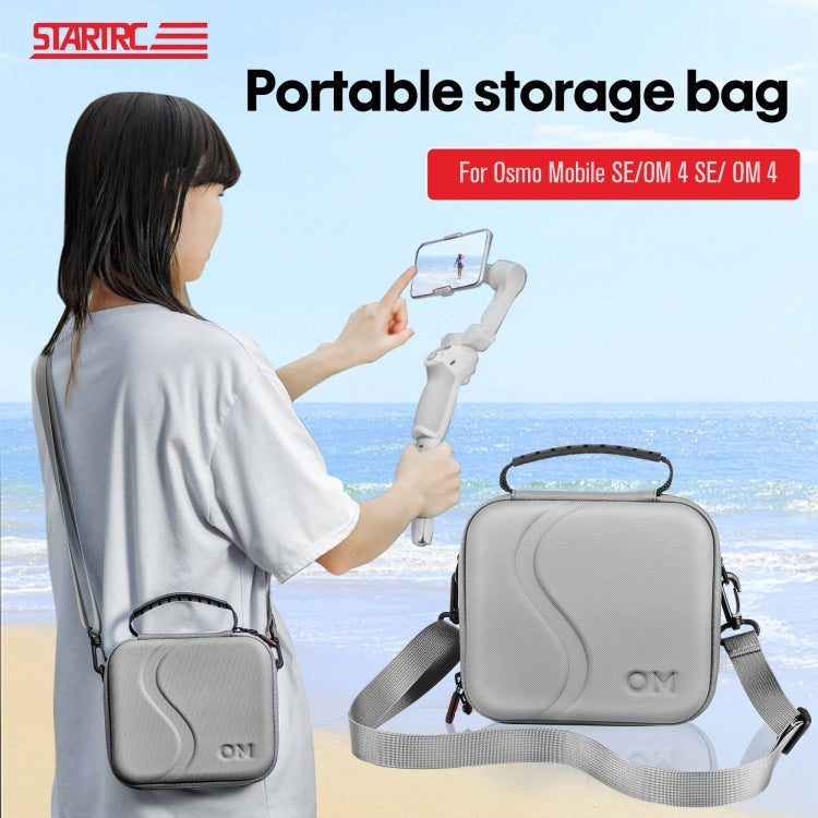 STARTRC Portable Grey Waterproof Case Bag for DJI OM 4