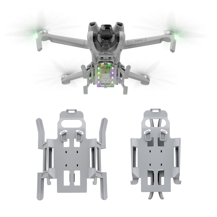 STARTRC LED Light Folding Landing Gear for DJI Mini 3 (Grey)