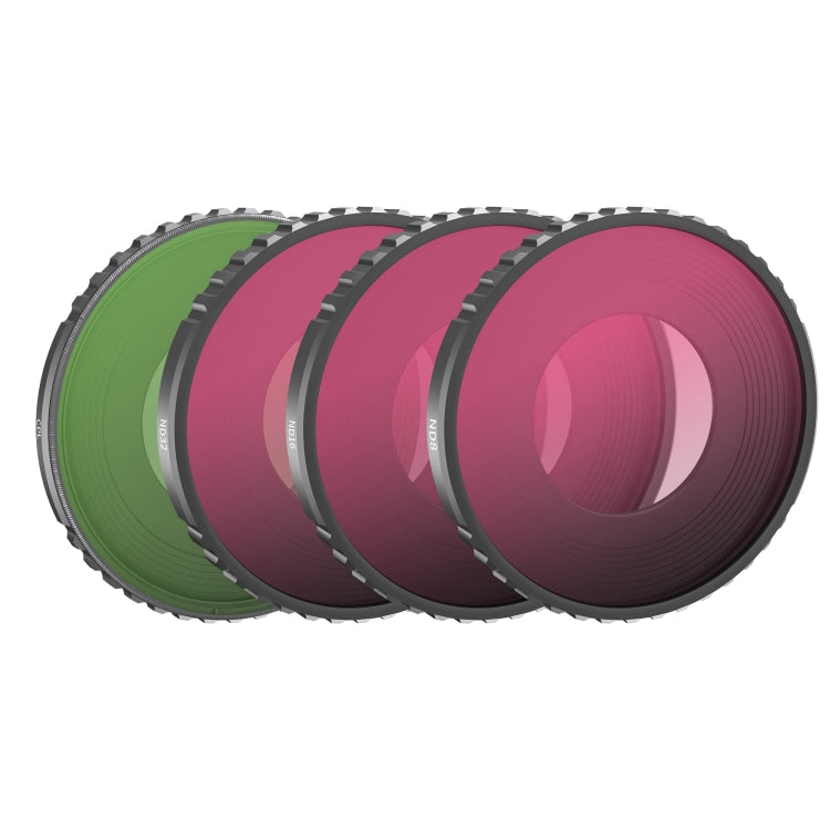 STARTRC 4 in 1 ND8 + ND16 + ND32 + CPL Lens Filter for DJI Action 4