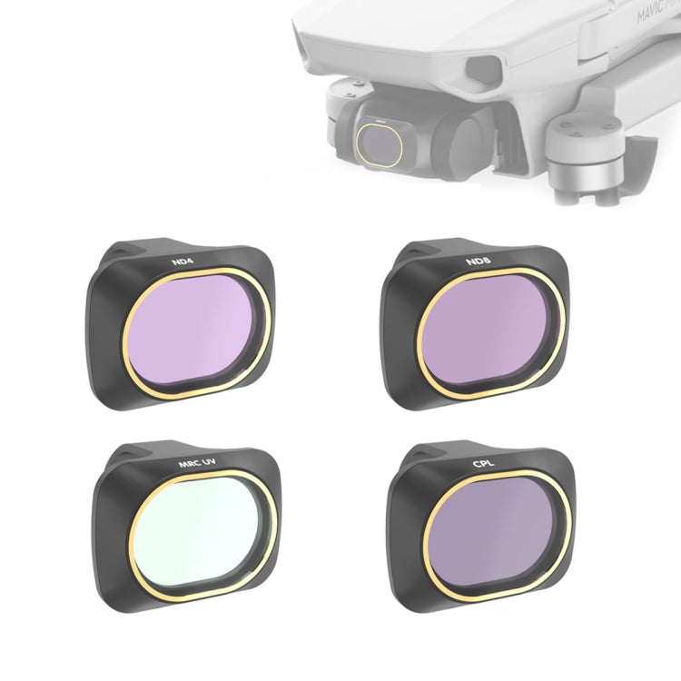 JSR Drone 4 in 1 UV + CPL + ND4 + ND8 Lens Filter for DJI MAVIC Mini