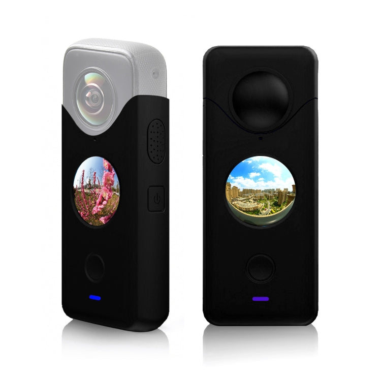 STARTRC Black Full Body Dust-proof Silicone Protective Case for Insta360 ONE X2