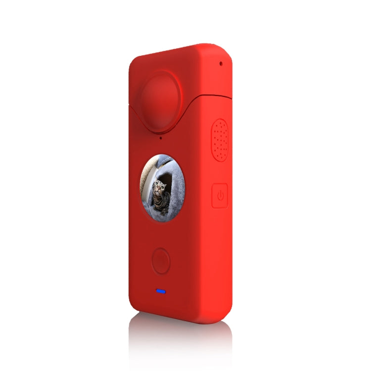 STARTRC Red Silicone Protective Case for Insta360 ONE X2 - Full Body Dust-proof Cover