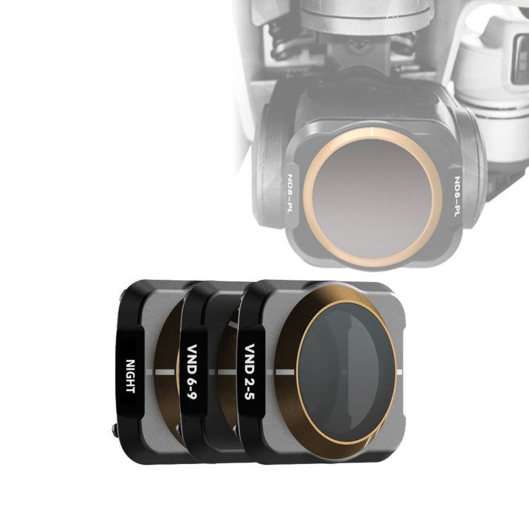 JSR Drone 3 in 1 Variable VND Lens Filter for DJI MAVIC Air 2