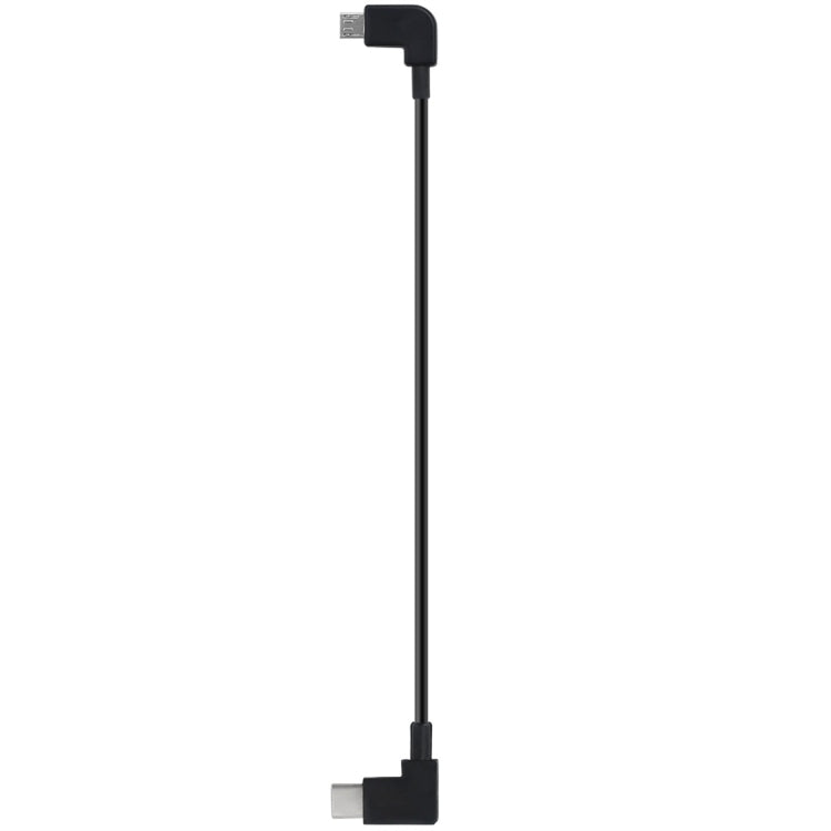 STARTRC Type-C to Micro USB Data Cable for DJI Mavic Air 2/Air 2S, 30cm Length (Black)