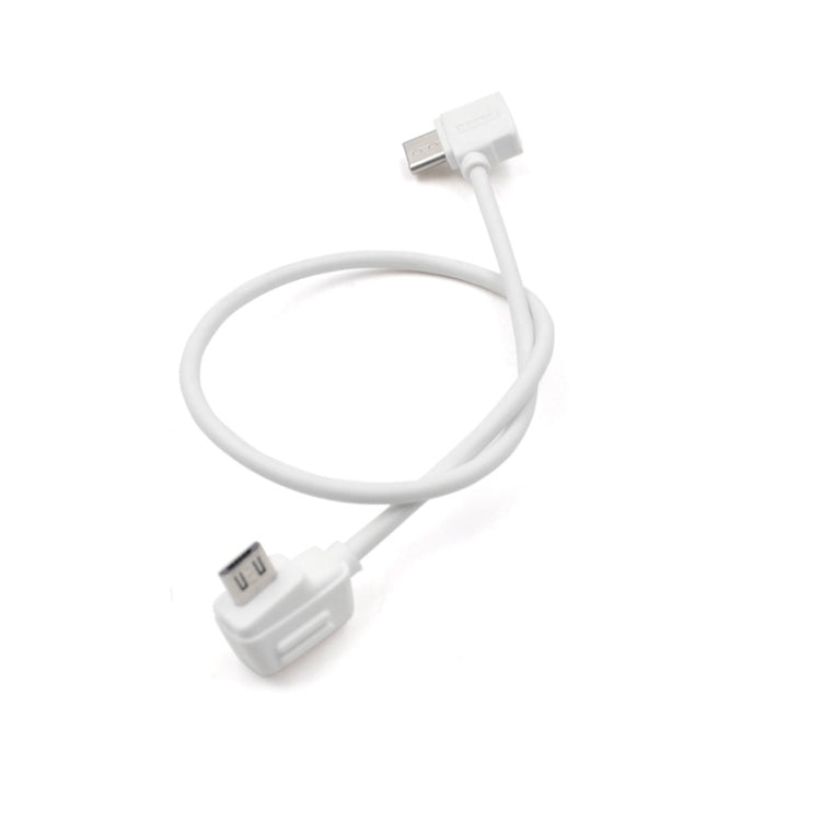 STARTRC 30cm USB-C to Micro USB Data Cable for DJI Mavic Mini/Air & Shark Remote Controller (White)
