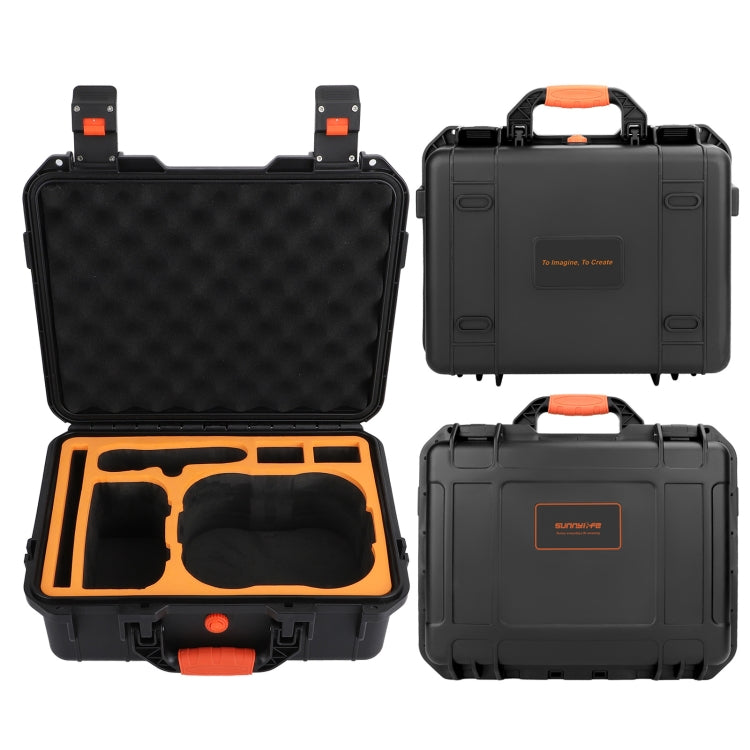 Sunnylife AQX-6-U Upgraded Waterproof Shockproof Safety Carry Case Storage Bag for DJI Avata (Black)