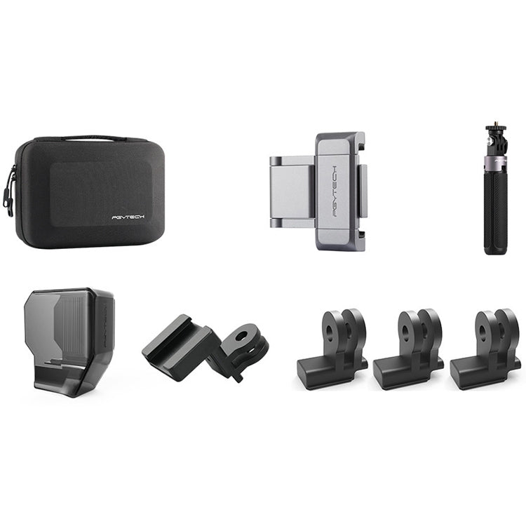 PGYTECH Vlog Kit for DJI Osmo Pocket with Extension Pole and Storage Bag