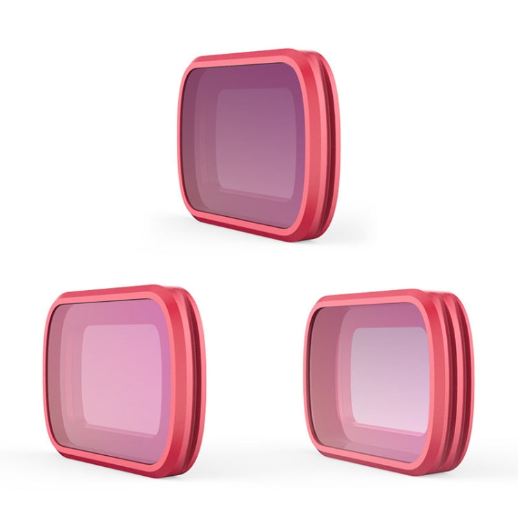 PGYTECH Diving Color Lens Filter Set for DJI Osmo Pocket - 3 Piece ND Filters