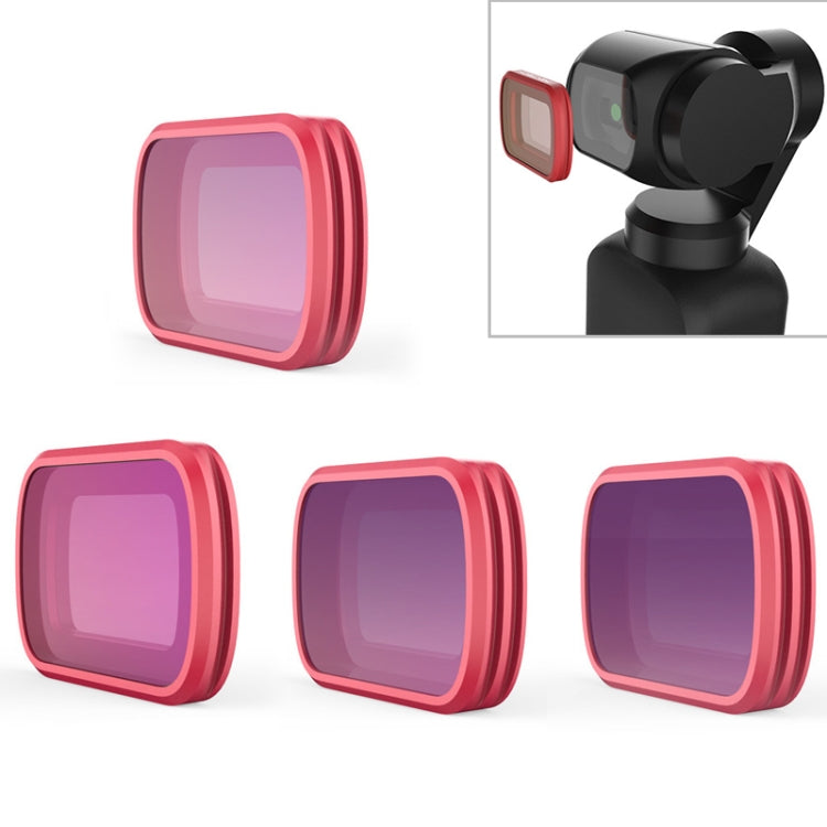 PGYTECH Underwater Diving Color Lens Filter Set for DJI Osmo Pocket