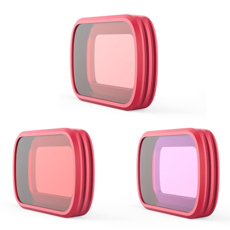 PGYTECH P-18C-017 Diving Lens Filter Set for DJI Osmo Pocket - 3 Pieces
