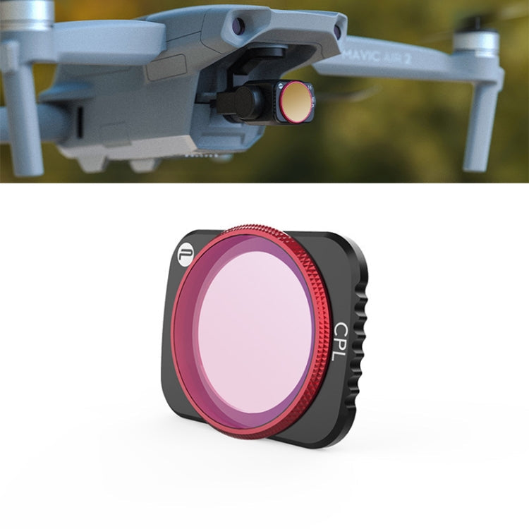 PGYTECH P-16A-033 CPL Lens Filter for DJI Mavic Air 2 Drone - Upgrade Your Aerial Photography