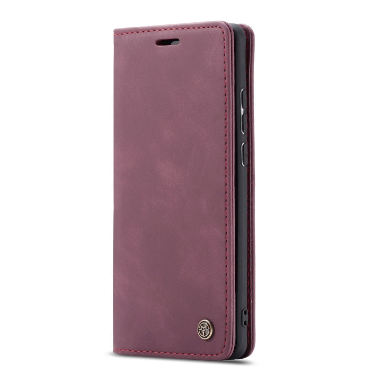 Retro Frosted Leather Case with Card Slot & Wallet for Xiaomi Mi 9T Pro / Redmi K20 Pro (Wine Red)