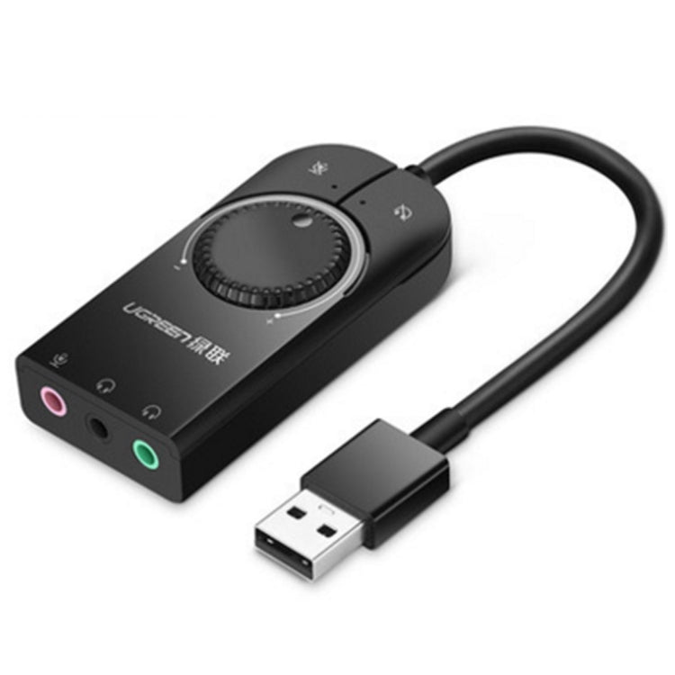 UGREEN CM109 USB Audio Card with Volume Adjustment Wheel