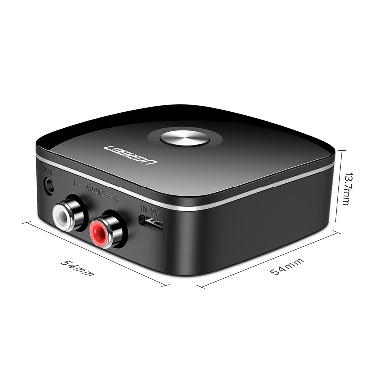 UGREEN CM106 3.5mm AUX + 2 RCA Bluetooth 4.2 Wireless Receiver with APTX Support