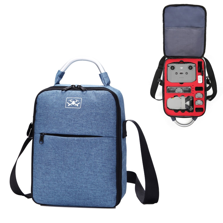 Blue Portable Waterproof Shoulder Bag for DJI Mavic Mini 2 Drone