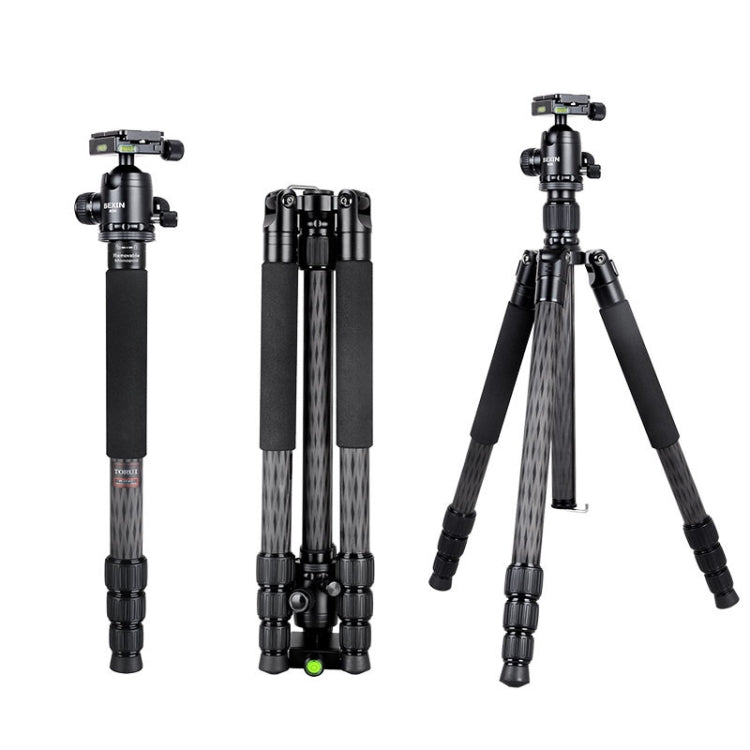 Professional Carbon Fiber Tripod for DSLR Camera - BEXIN W284C H36