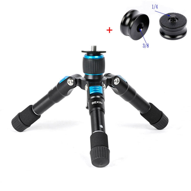 BEXIN MS08 Portable Aluminum Mini Tripod with Ball Head for Smartphones and DSLR Cameras