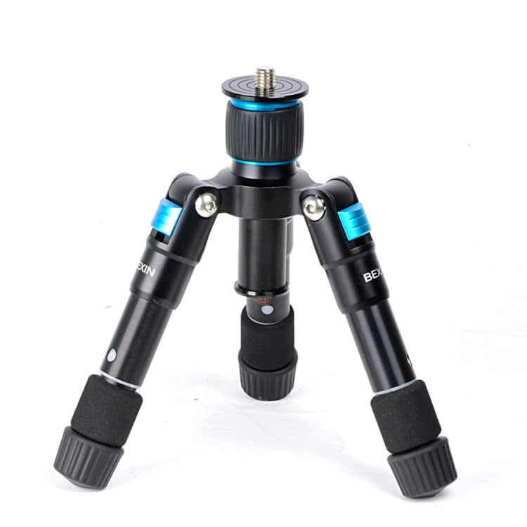 BEXIN MS08 Portable Aluminum Mini Tripod with Ball Head for Smartphones and DSLR Cameras