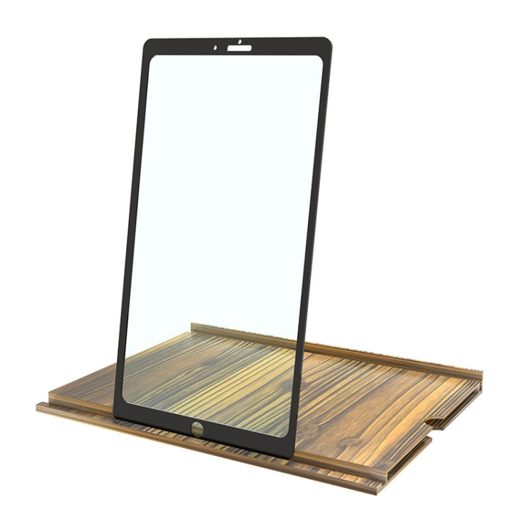 12 Inch Golden Wood Grain HD Mobile Phone Screen Amplifier
