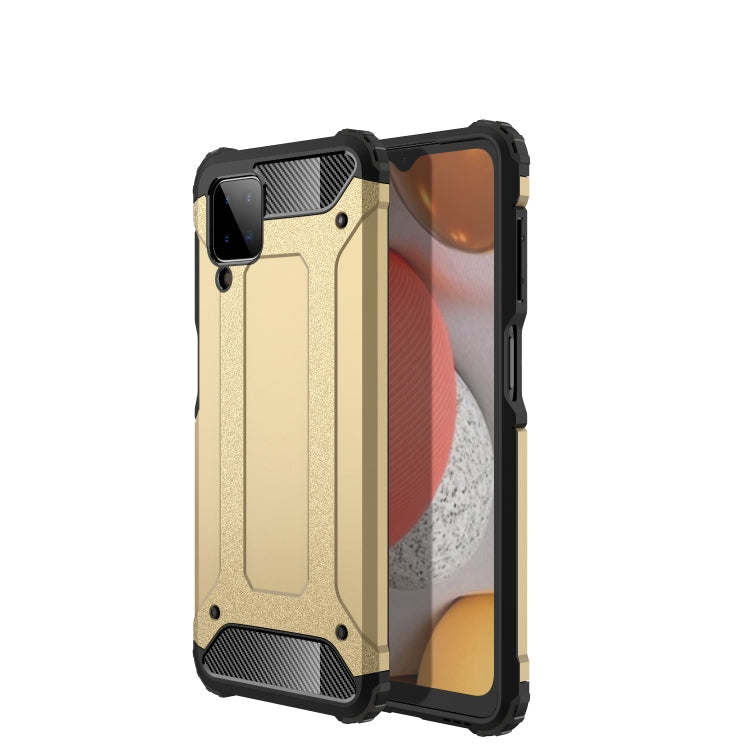 Gold Magic Armor TPU + PC Case for Samsung Galaxy A12