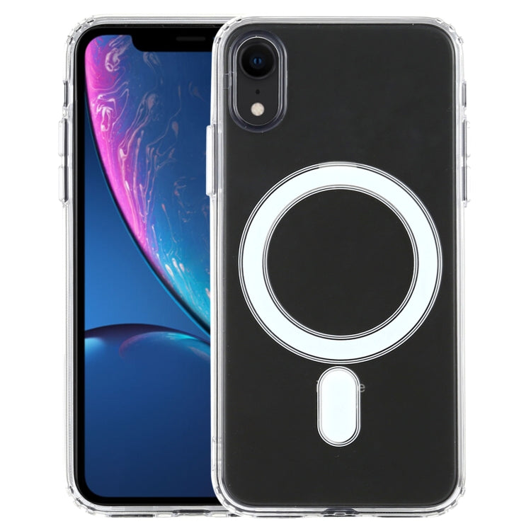 Magnetic Ring All-inclusive Clear Shockproof Case for iPhone XR
