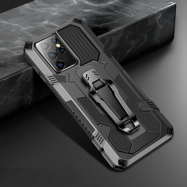 Armor Warrior Shockproof Case for Samsung Galaxy S21 Ultra 5G (Black)