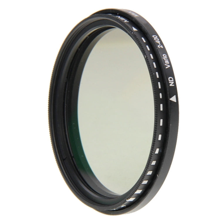 Adjustable ND Filter for DSLR Camera - ND2 to ND400