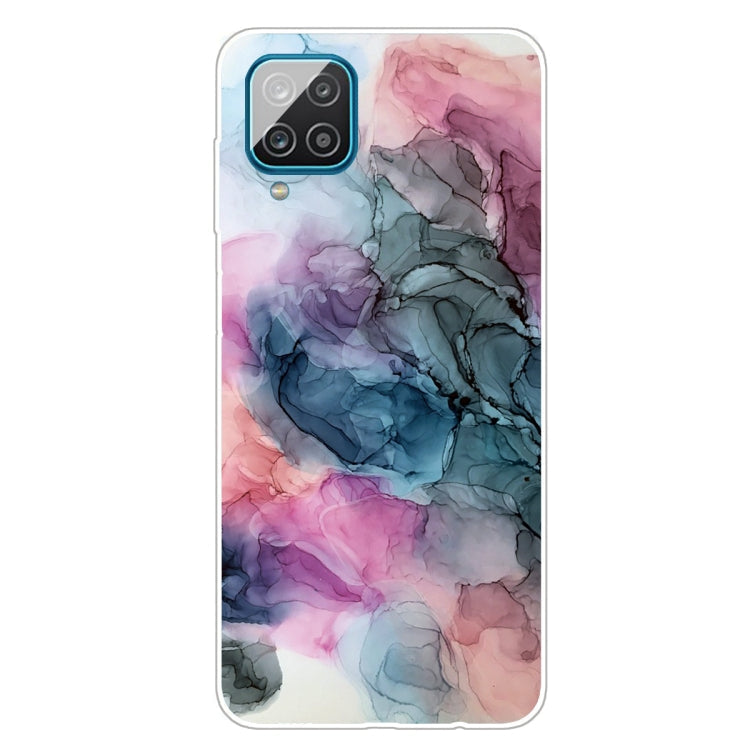 Marble Shockproof TPU Protective Case for Samsung Galaxy A12 (Abstract Multicolor)