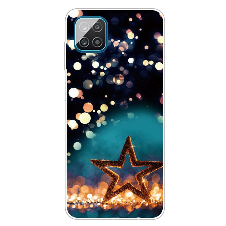 Transparent Night View Stars Protective Case for Samsung Galaxy A12