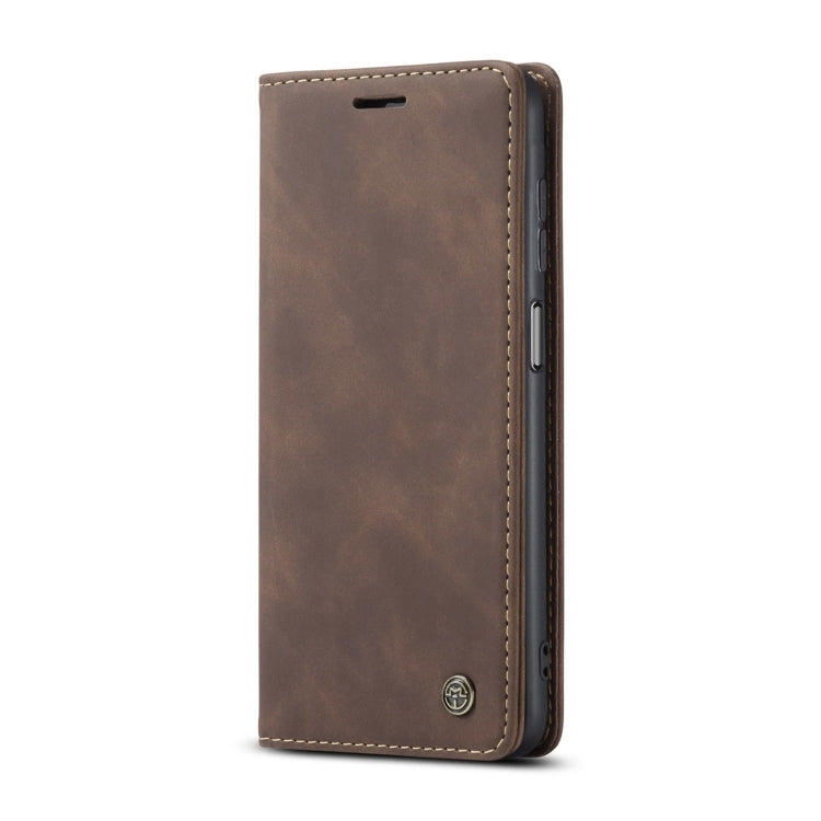 Multifunctional Horizontal Flip Leather Case for Samsung Galaxy A32 5G with Card Slot and Holder (Coffee)