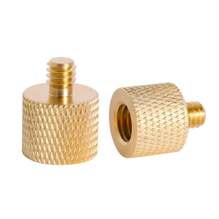 BEXIN LS083 2 PCS 1/4 Female Thread to 3/8 Male Conversion Screws