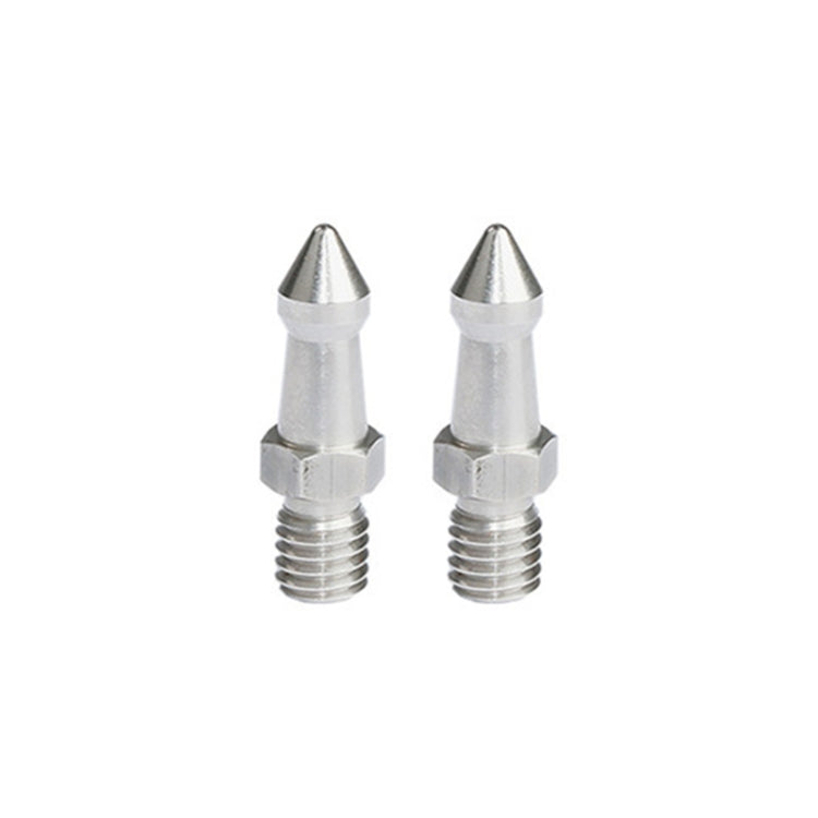 Stainless Steel M8 inch Feet Screws for SLR Tripod by BEXIN LS006 - Set of 2