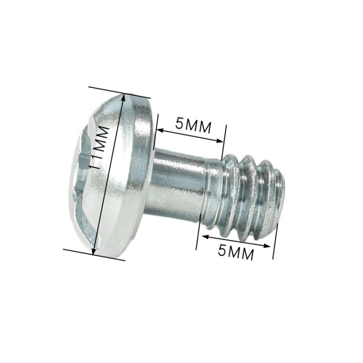 BEXIN LS085 Quick Release Plate Set - 2 PCS 1/4 inch -20 inch Adapter Mount Screws