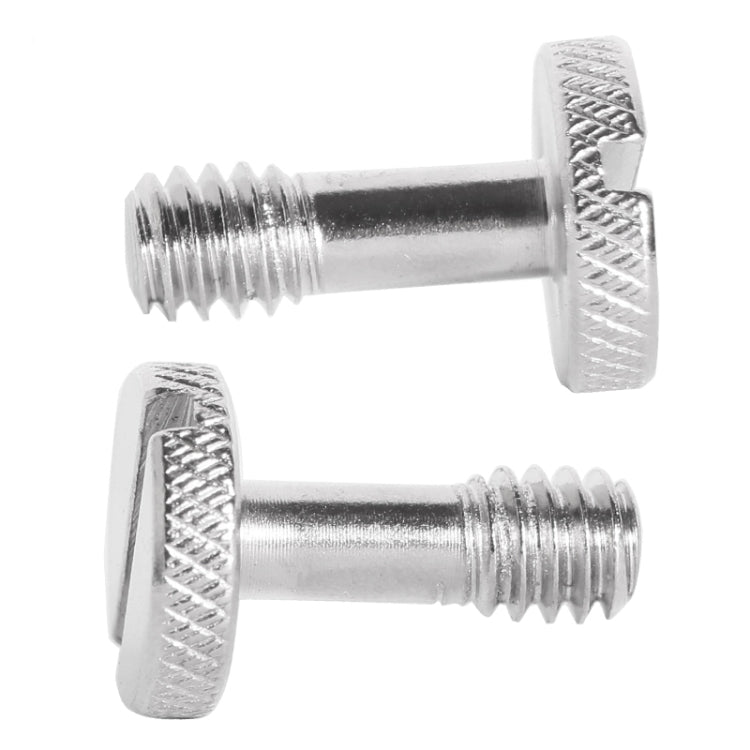 BEXIN LS005 2 PCS 1/4 inch Female Thread DSLR Camera Mount Screws