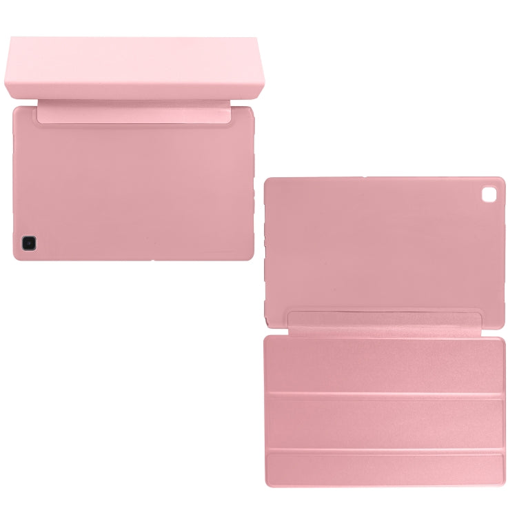 Samsung Galaxy A7 10.4 (2020) T500 Rose Gold 3-Folding Horizontal Flip Case
