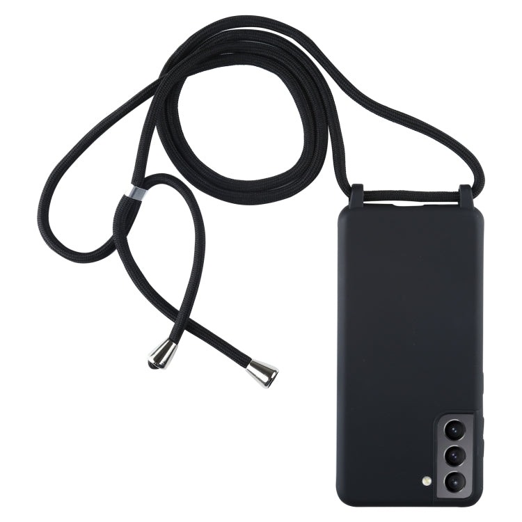 Samsung Galaxy S21+ 5G Black TPU Protective Case with Lanyard