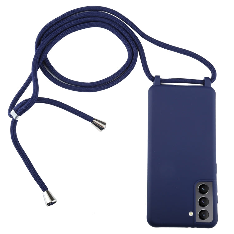 Samsung Galaxy S21+ 5G Dark Blue TPU Protective Case with Lanyard