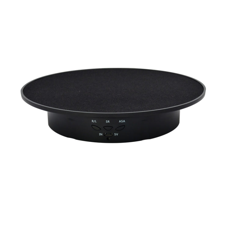 Electric Rotating Turntable Display Stand for Photography and Video Shooting - 20cm, 8kg Load Capacity
