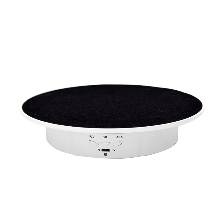 USB Electric Rotating Turntable Display Stand for Photography and Video Shooting